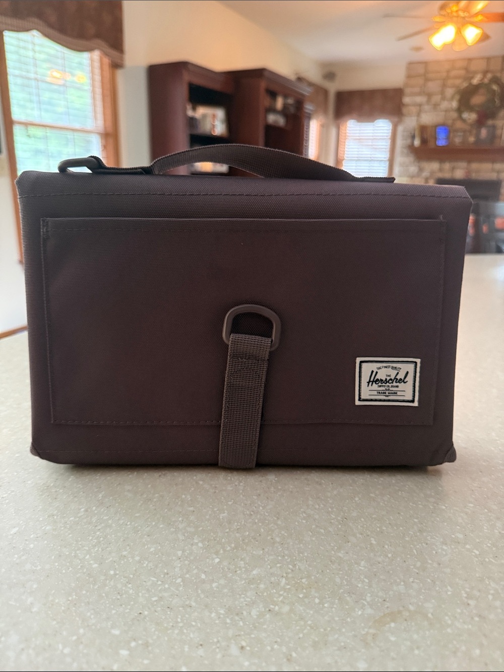 Herschel Supply Co. Sprout Changing Mat Purplish Color NWOT